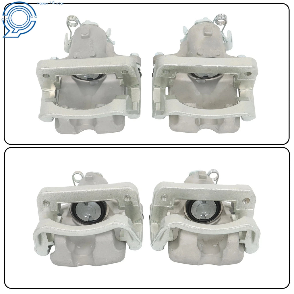 2x Rear Disc Brake Caliper w/ Bracket for Chevrolet Malibu (2014-2015)