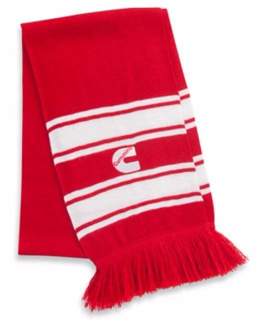 Cummins Diesel Embroidered Scarf for Truck (Red/White)