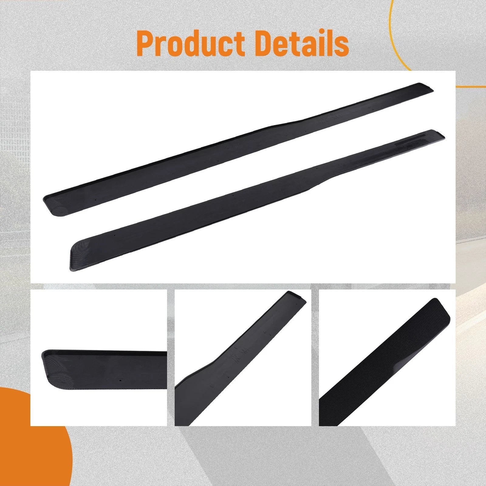 2X Side Skirts Extension Panel Lip for BMW 4 Series F82 M4 (2015–2020)