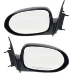 Set of 2 Manual Mirrors for Dodge Caliber (2007–2012) Textured Black