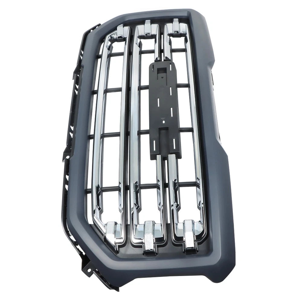 Front Bumper Grille for GMC Sierra 1500 (2016â2019) Black Chrome
