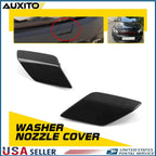 Pair of Headlight Washer Jet Spray Cover Caps for VW Golf 6 (2008–2013)