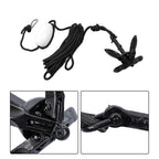 Folding Anchor Kit for Canoe Kayak Raft Boat (1.5LB/3.3LB/5.5LB/7.05LB)