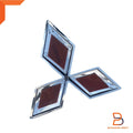 Chrome Front Radiator Grille Emblem Badge for Mitsubishi ASX, Outlander (2010-2023)
