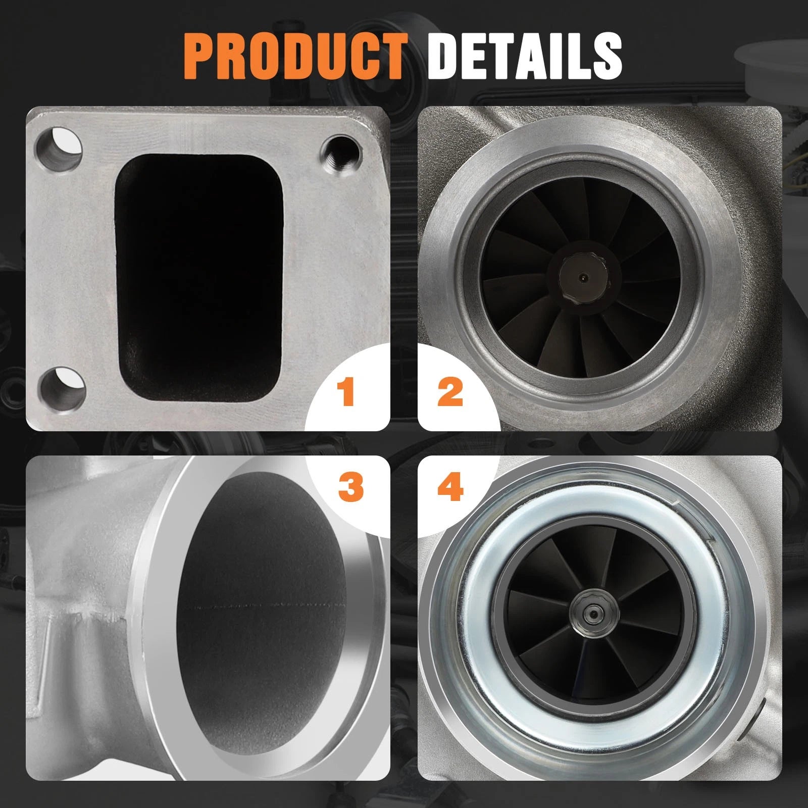 Turbocharger for Cummins Volvo ISX QSX15 (2004–2004)