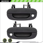 Set of 2 Outer Front Door Handles for Dodge Ram 1500 2500 3500 (1994–2001)