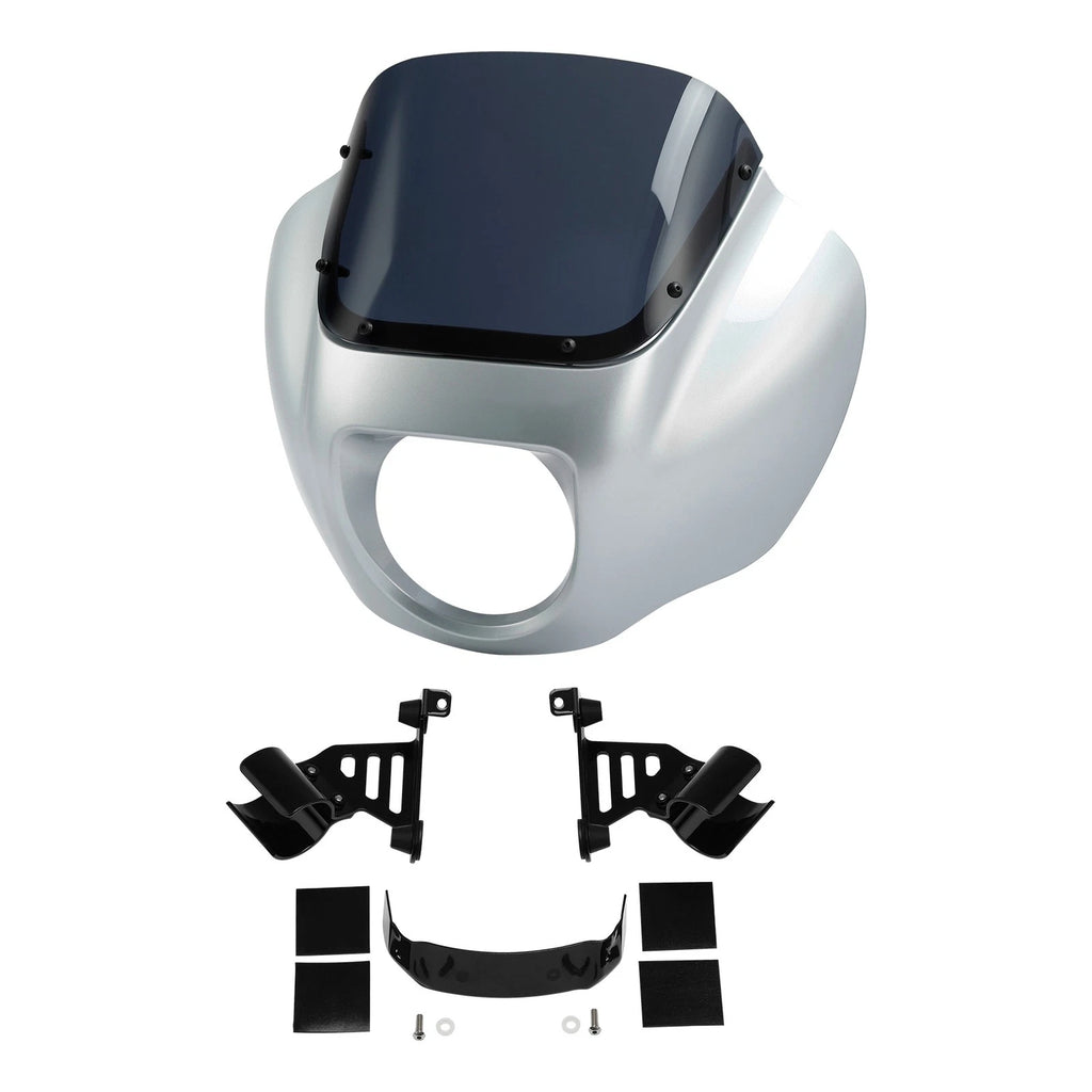 Fairings Windshield & Bracket for Harley Low Rider Street Bob (2018–2023)