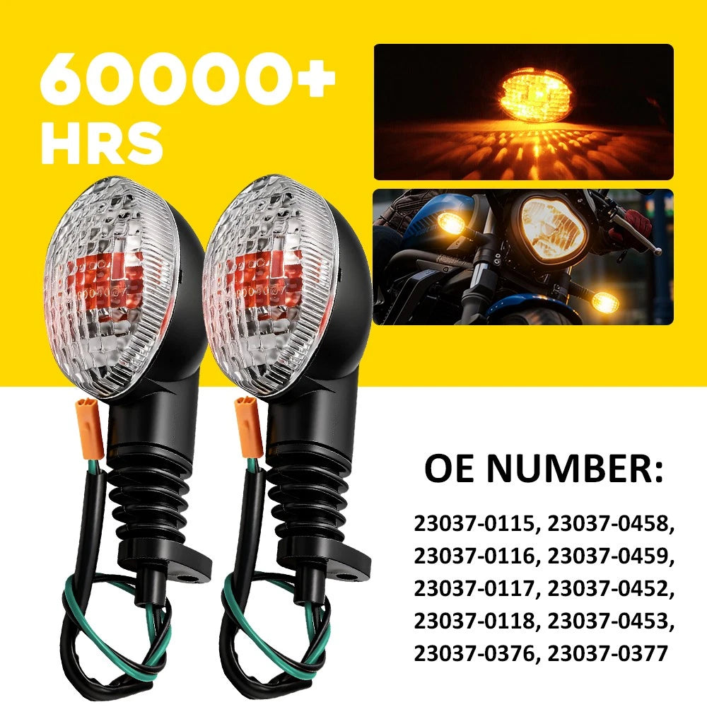 2X Turn Signal Lamp for Kawasaki KLX250S/KLX250SF (2009–2020)