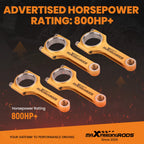 H-Beam Connecting Rods for Subaru Impreza STI (2000-2007)