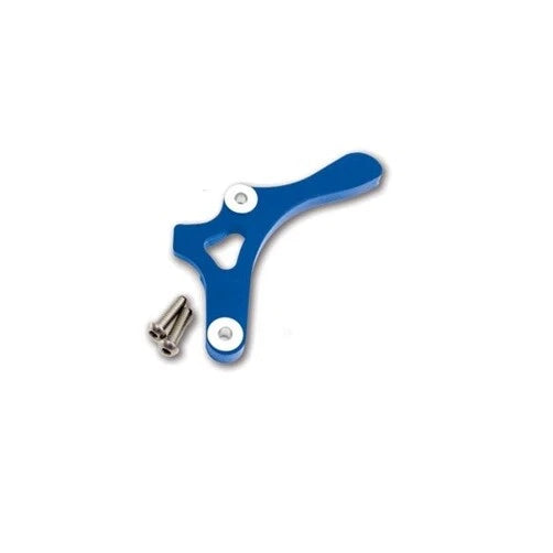 TM Designworks Chain Guard Case Saver for Yamaha YFZ450 (2004–2013) Blue