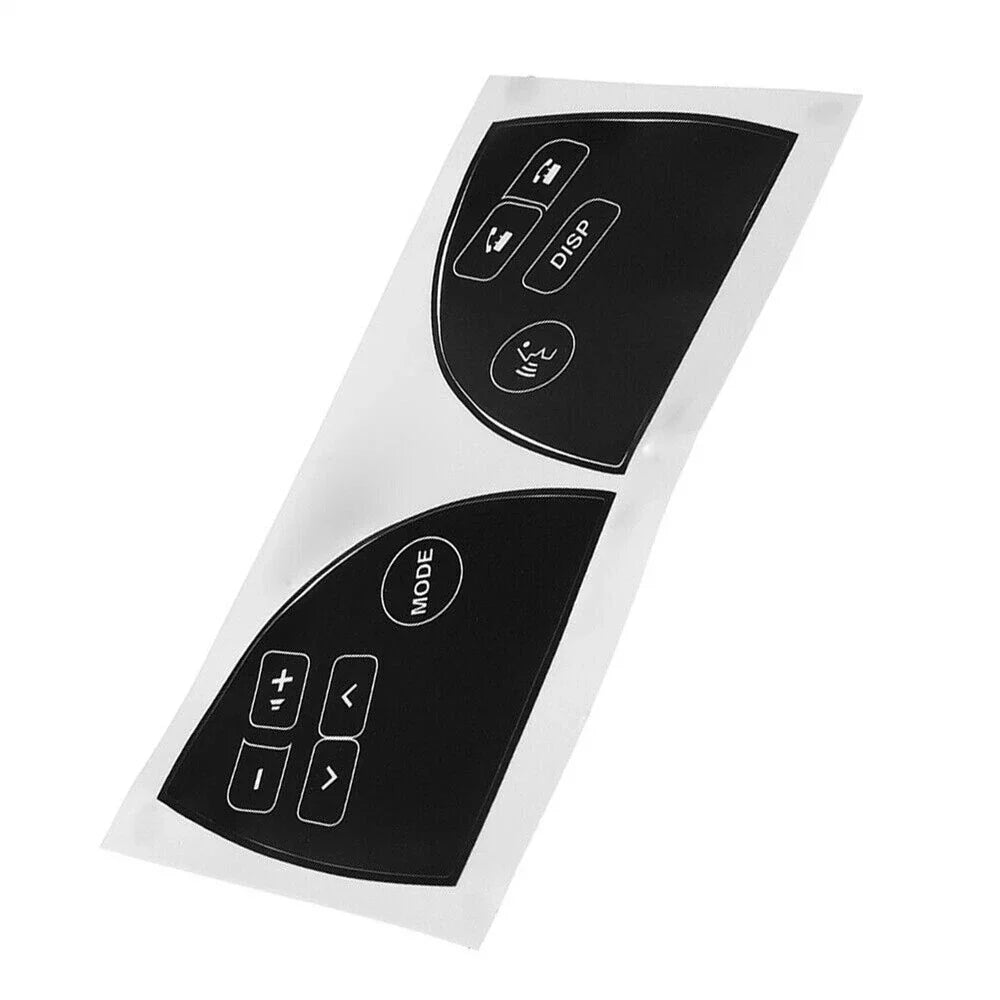 Steering Wheel Control Button Decals for 2007-2012 Lexus ES350 (2007-2012)