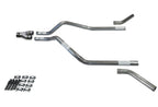 2.5" Dual Exhaust Kit Y Pipe for Chevy Blazer (2000–2004)