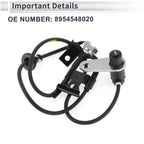 ABS Wheel Speed Sensor No. 8954548020 for Toyota Highlander (2001–2003)