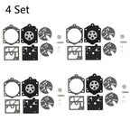 Set of 4 Carburetor Repair Kits for Husqvarna 44 140S 240S 444 Walbro K10-HDC