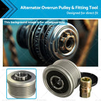 Alternator Pulley + Tool for Citroen Berlingo C4 C5 C6 Peugeot 107 406 (2003–2018)