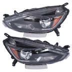 Set of 2 LED Headlights with DRL for Nissan Sentra (2016-2019)