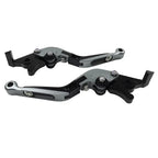 CNC Titanium Extendable Brake Clutch Levers for Daytona 675, Speed Triple R