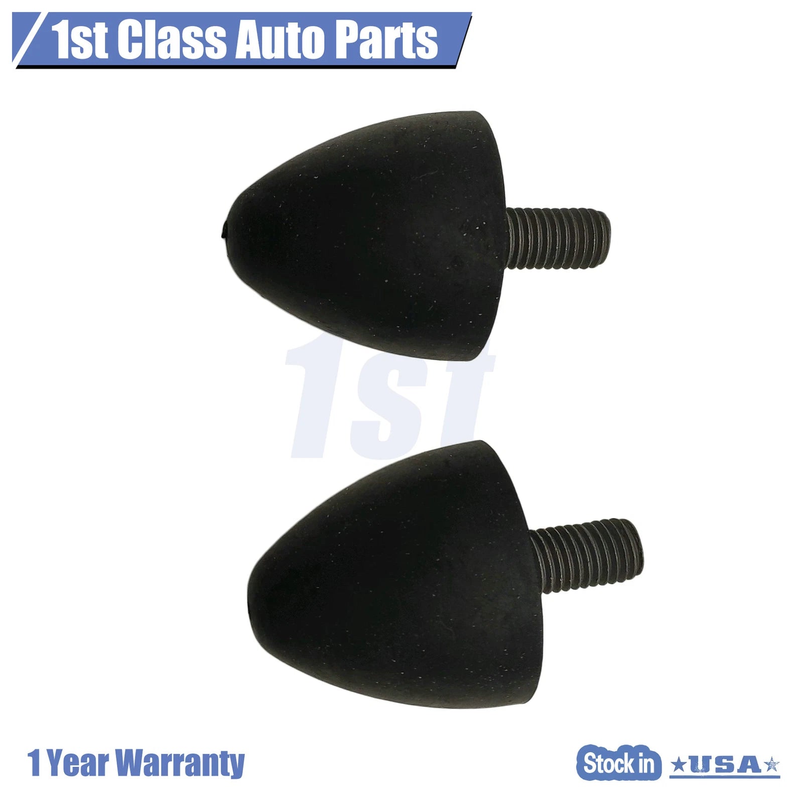 Set of 2 Front Upper Control Arm Bumpers for Chrysler Dodge Dakota (1966–1998)