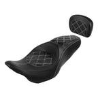 Rear Seat Pad for Harley Touring Road King FLHR (2009–2023)
