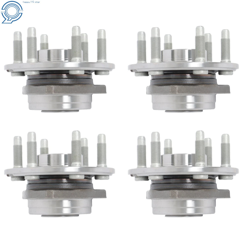Set of 4 Wheel Hub Bearing Assemblies 513289 for Cadillac SRX (2010–2016)