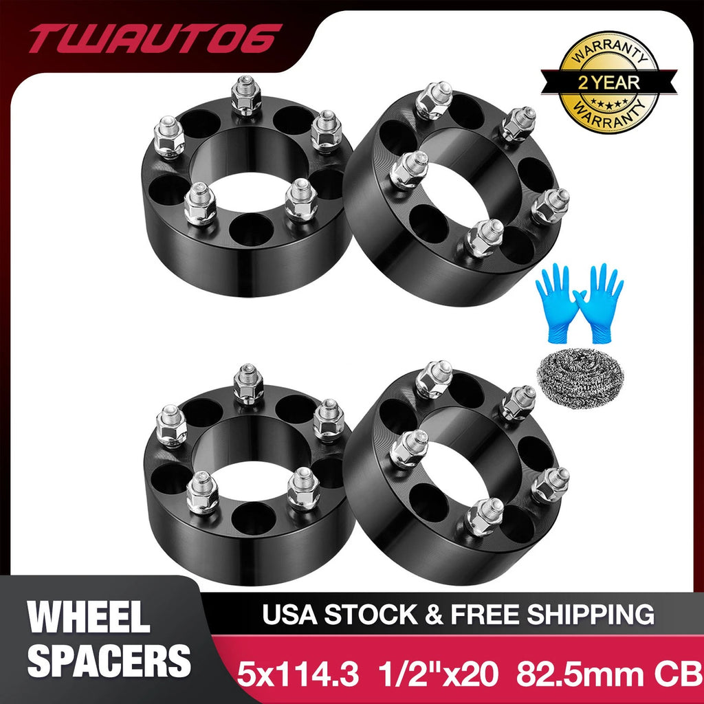 2" 5x4.5 Wheel Spacers for Ford Ranger Mustang Edge Wrangler (2010–2010)