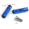 CNC Folding Foot Pegs Rear Set for Universal Motorcycle (All Years) - Blue