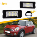 2X LED License Plate Light for Mini Cooper Hatchback R56 (2007–2013)