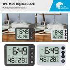 Digital Clock Temperature Alarm for Car Truck SUV (12V)