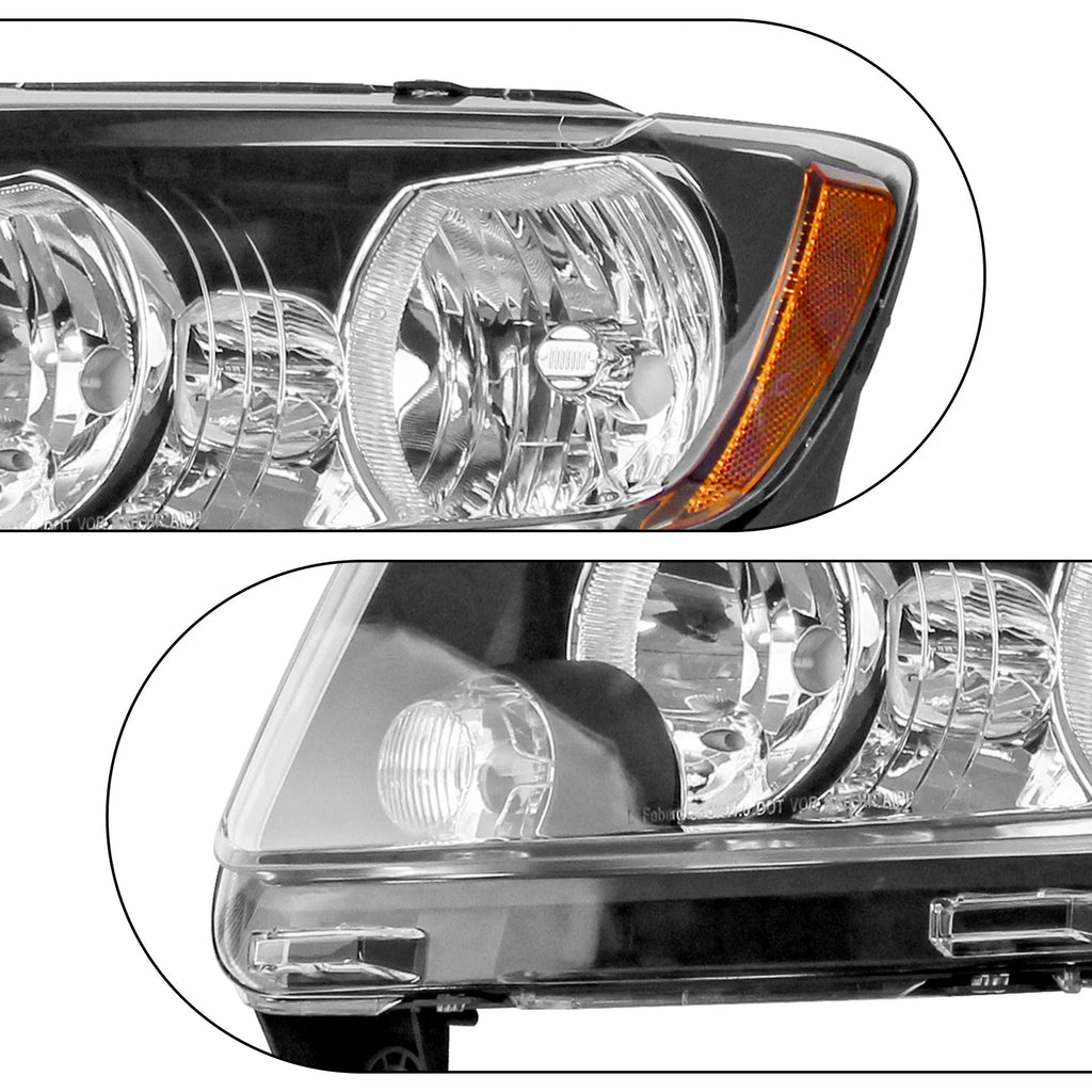 Pair Headlights for Jeep Grand Cherokee (2011-2013)