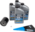 Full Synthetic Oil Change Kit 20W50 for Harley-Davidson Twin Cam