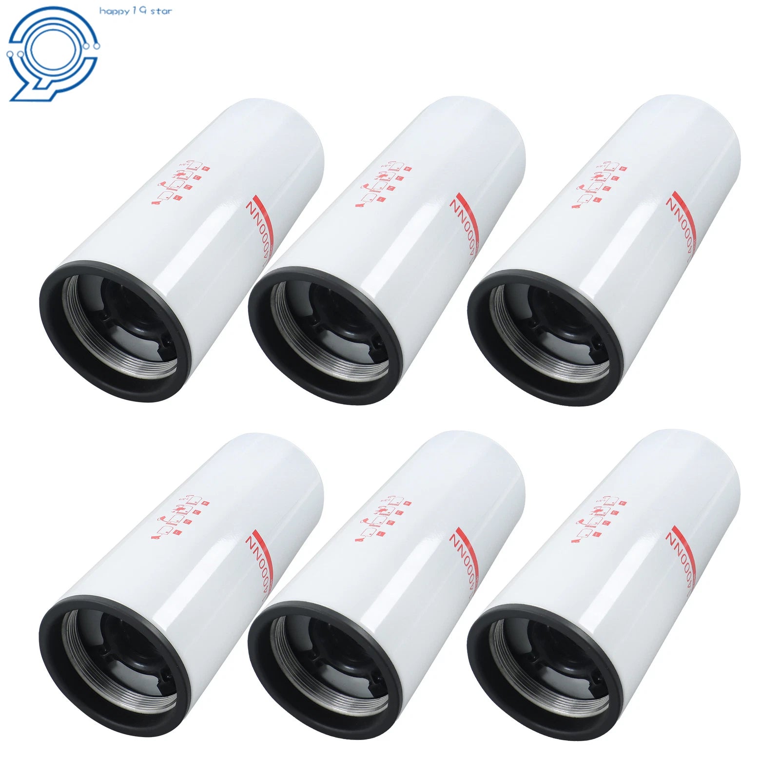 6 Pack Oil Filter for Cummins ISX (2007-2019)