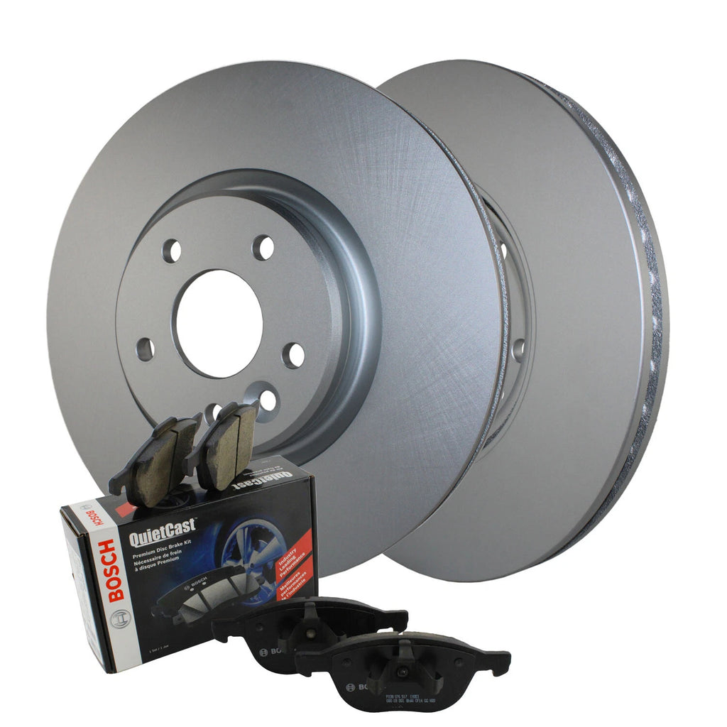 Front Brake Kit 320mm Rotors Bosch Ceramic Pad for Ford Escape Lincoln MKC (2013–2019)