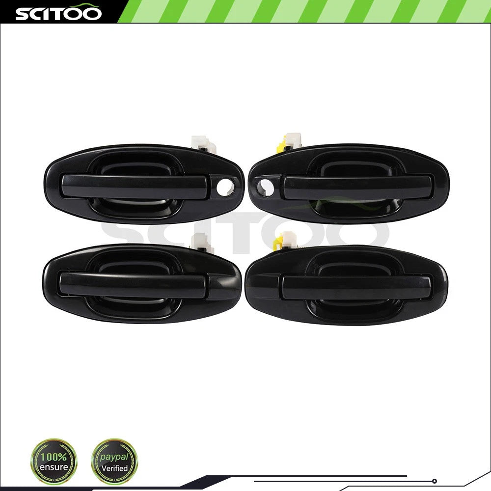 Set of 4 Door Handles for Hyundai Santa Fe 2001–2006 (2.4L 3.5L)
