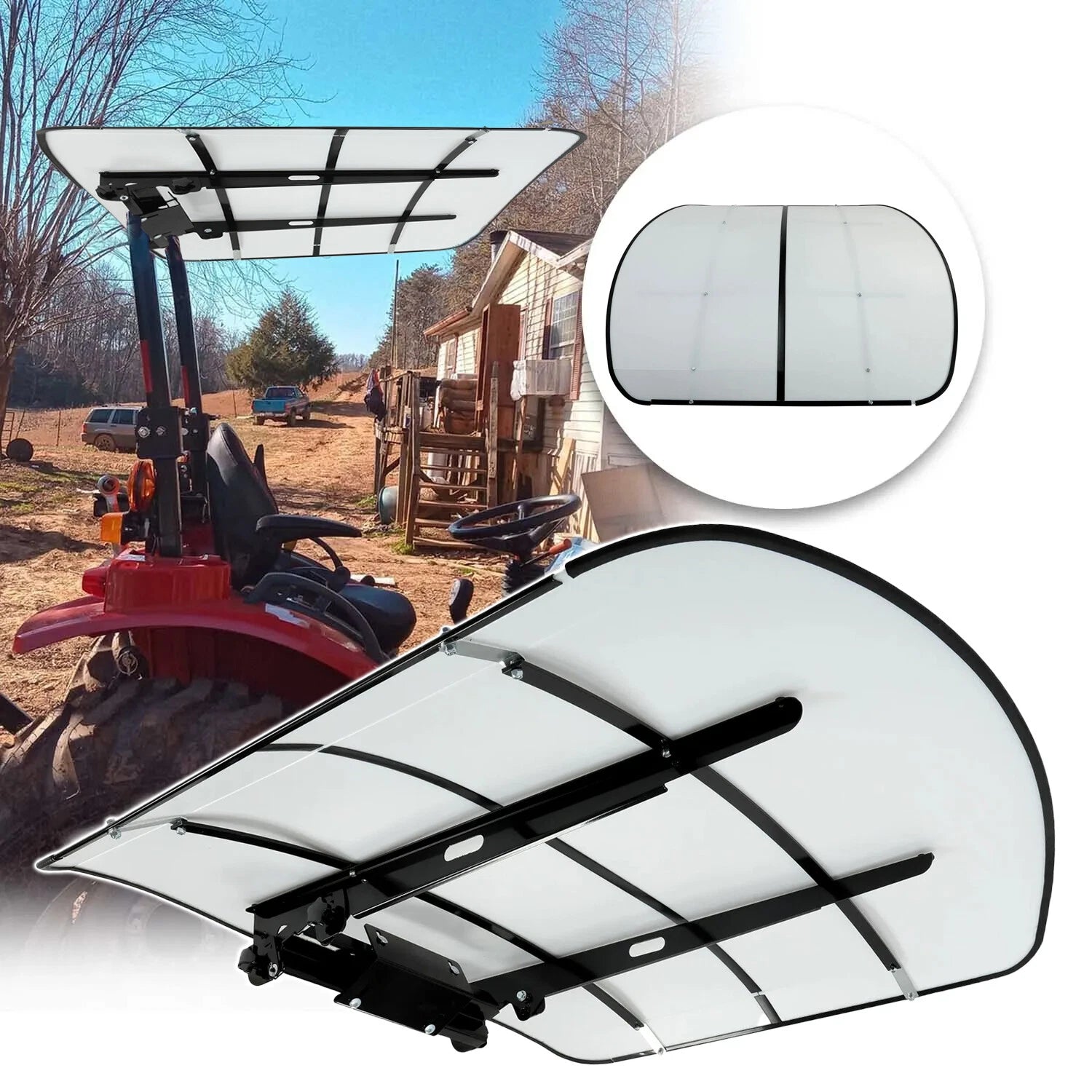 Tuff Top ROPS Canopy for Tractor Mowers (52" X 52")