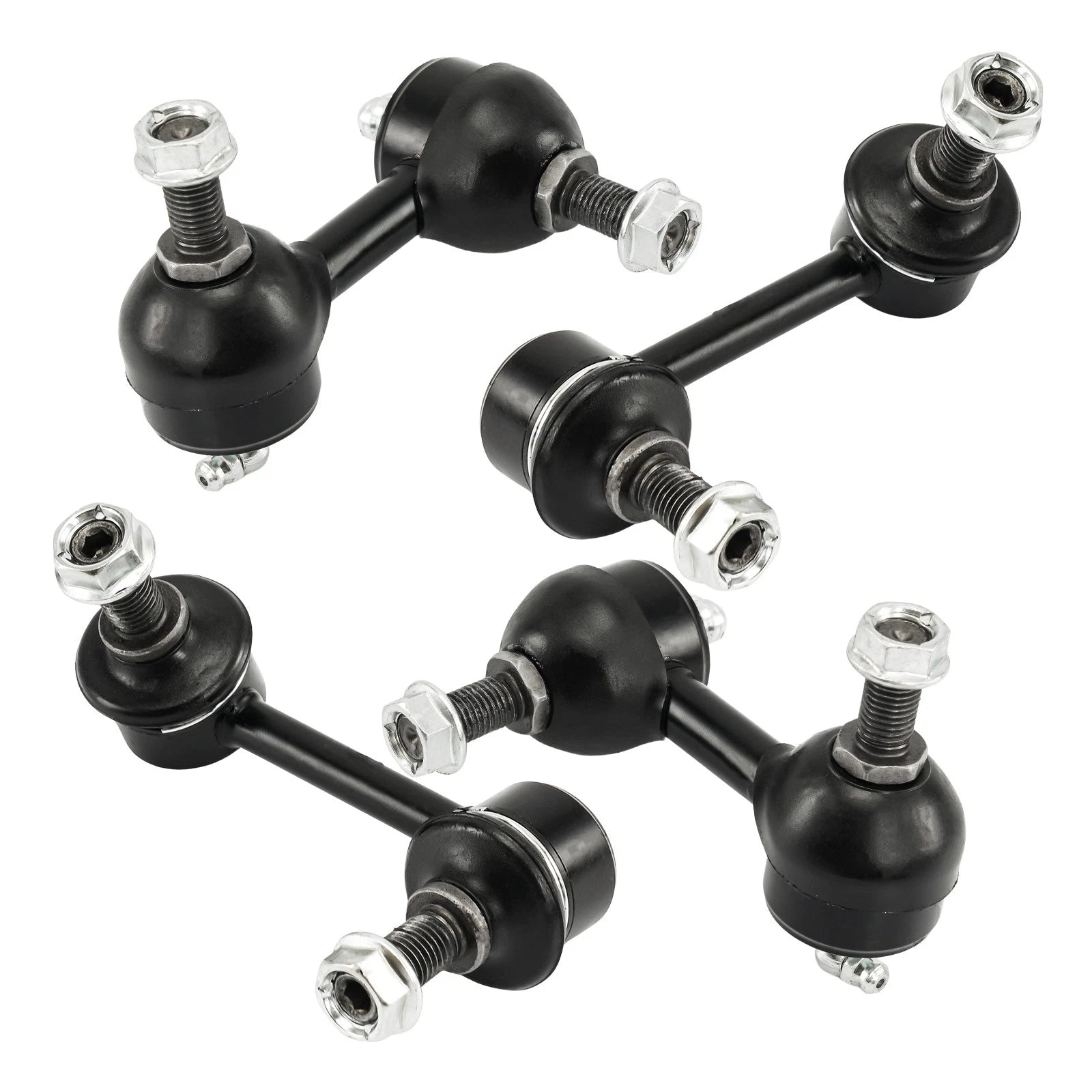 4PCS Front and Rear Suspension Control Arms for Honda Civic (2006–2011)