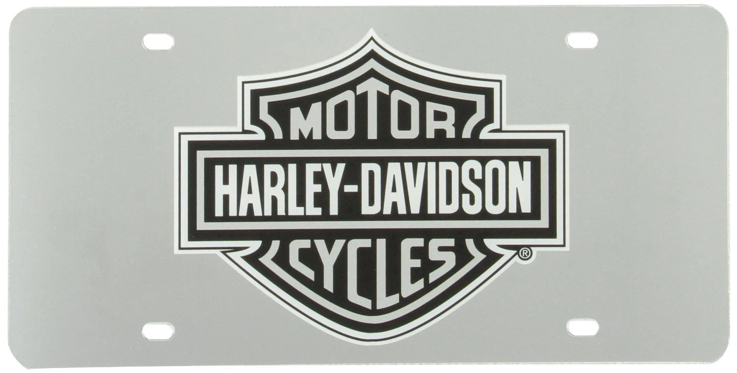 Acrylic Mirror Finish License Plate for Harley Davidson