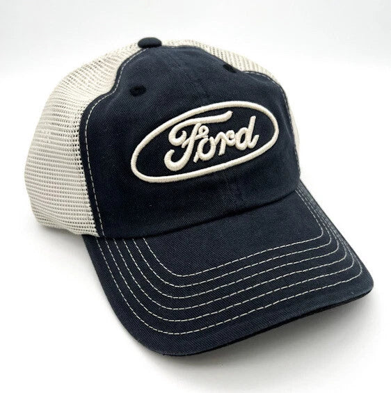 Ford Oval Hat Cap Embroidered Emblem Logo for Ford Trucks SUVs (2010–2025)