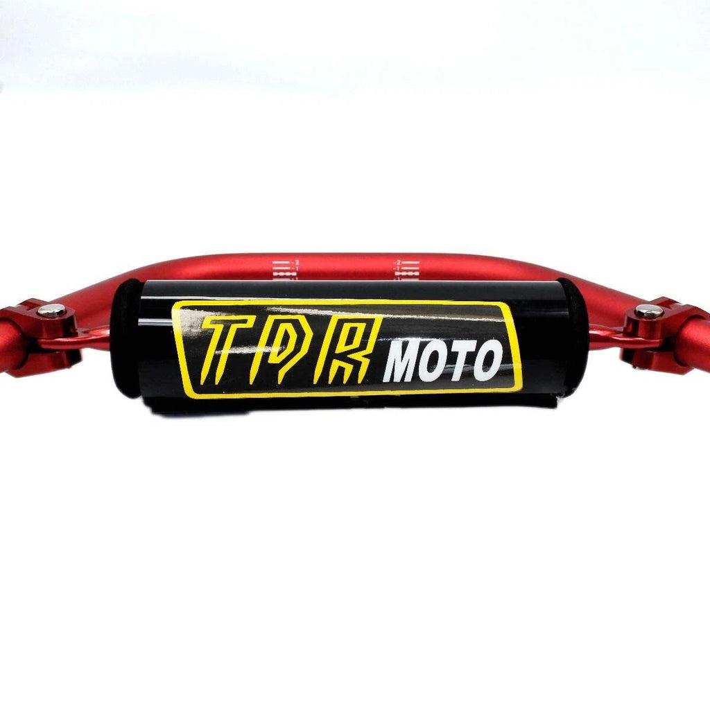 Handle Bar + Bar Pad for Dirt Pit Bike ATV (70-250CC) 22mm Red