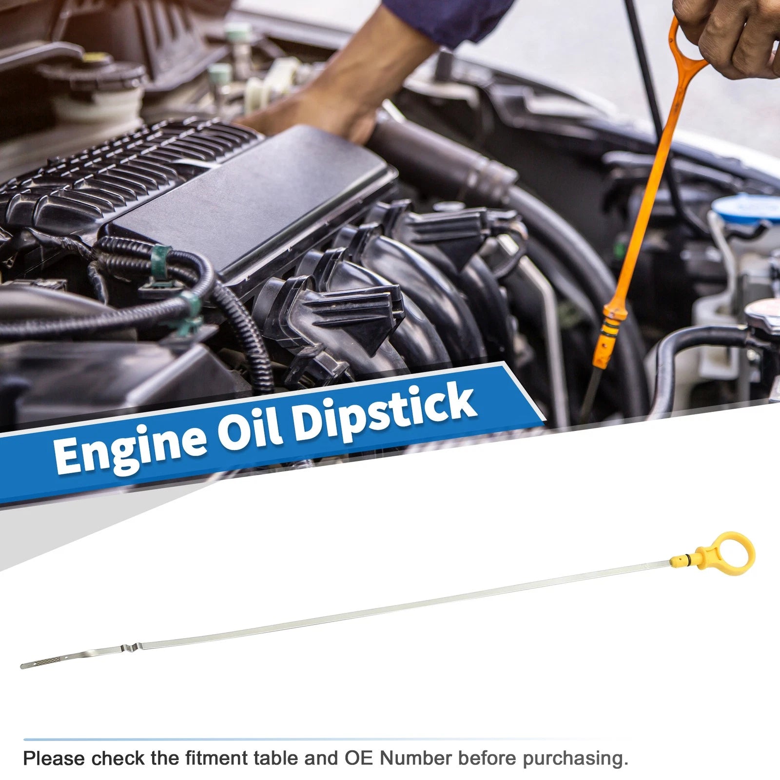 Engine Oil Dipstick for Ford Focus (2012–2016) No.CM5E6750BB
