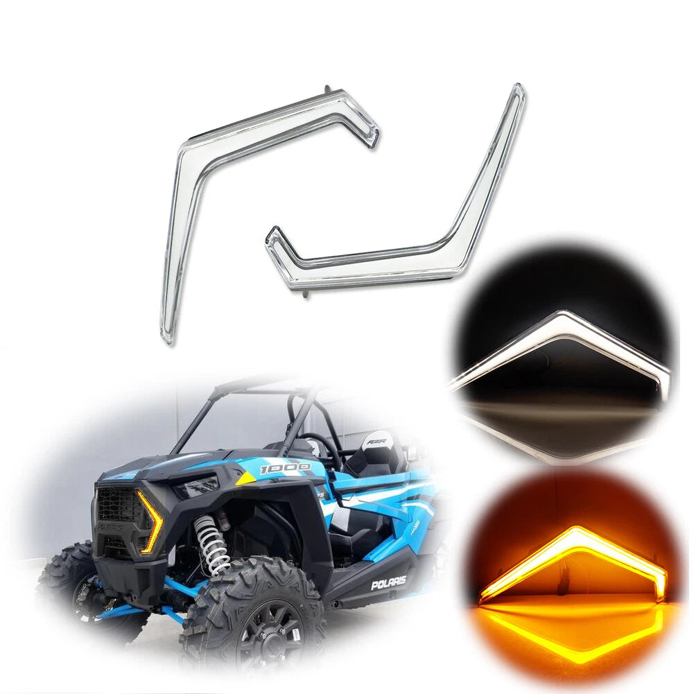 Fang Light Turn Signal Lamps for Polaris RZR XP 4 1000 Turbo (2018–2023)