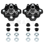 2X Front Wheel Hub & Nuts for Suzuki Eiger LTA400/LTF400 LTA500 (2002–2007)