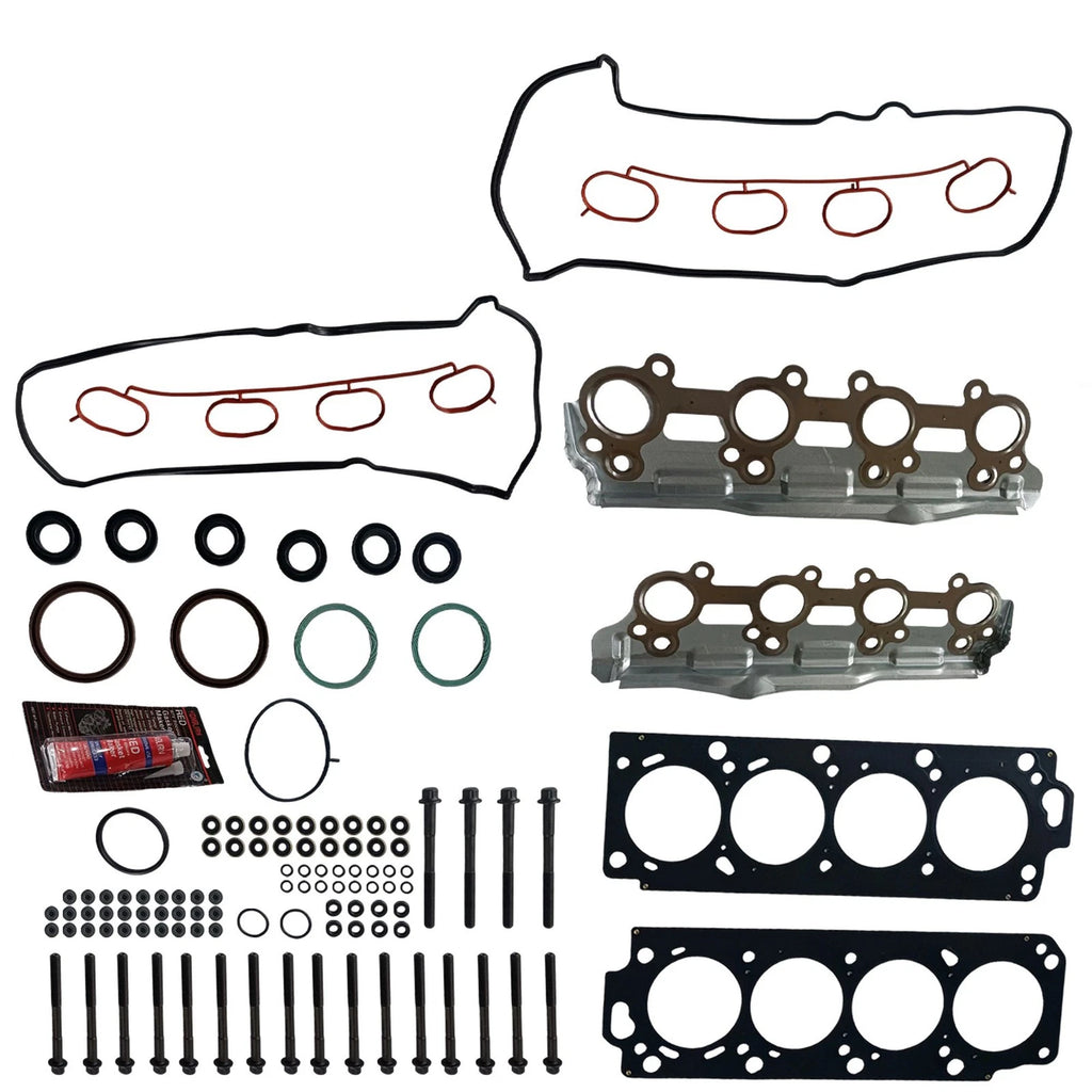 Set of 10 Head Gasket Bolts for Toyota Sequoia Lexus GX470 LX470 (2005–2009)