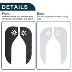 Leather Anti Kick Pad Sticker for Toyota Noah (80 Series) (ZWR80W ZRR80W)