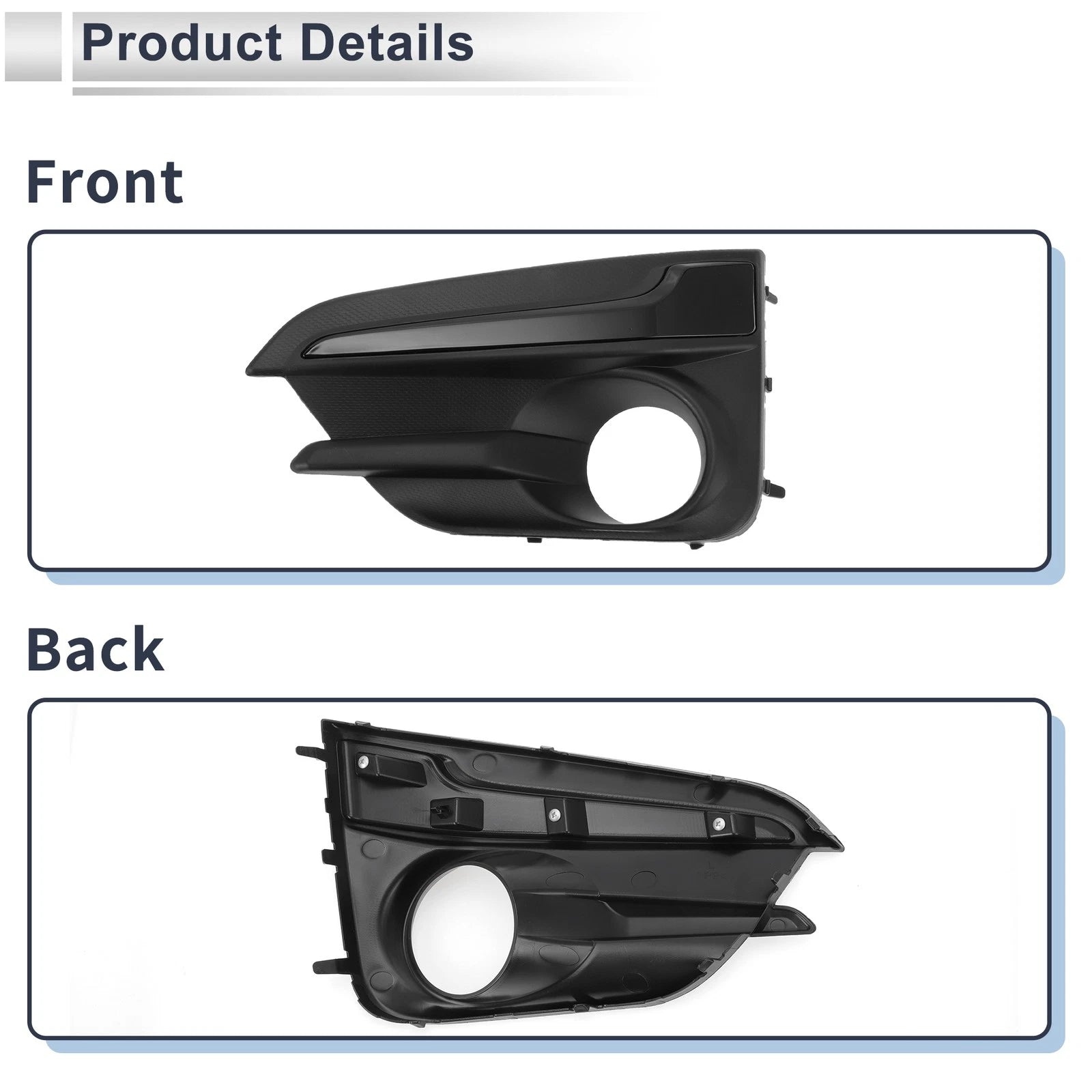 Fog Light Grill for Subaru Impreza (2017–2019) No. 57731FL21A