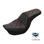Gel Seat for Harley Low Rider, Wide Glide, Fat Bob (2006–2017)