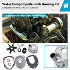 Water Pump Impeller Housing Kit for Mercruiser Alpha One Gen 2 (1983–1995)