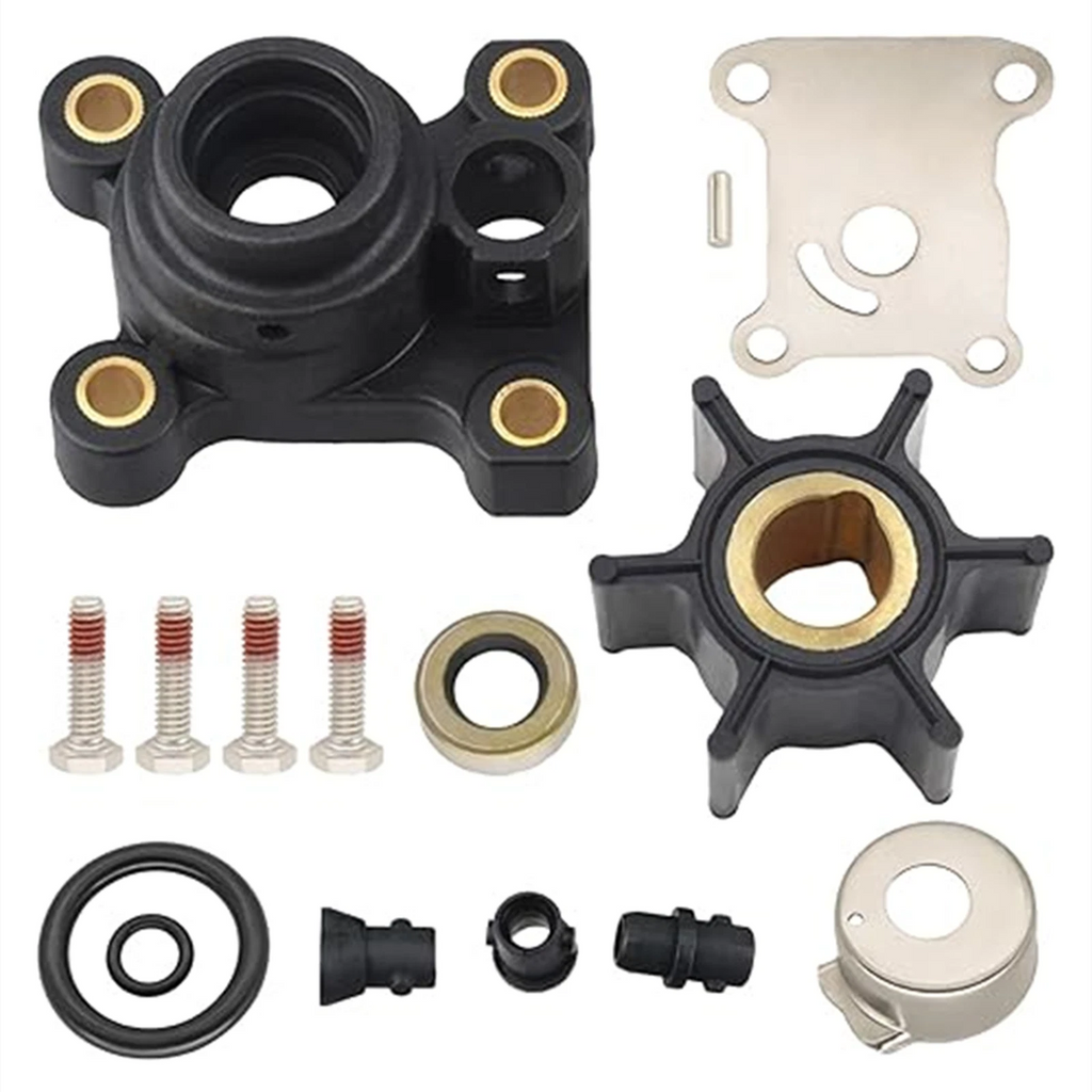 Water Pump Impeller Kit 394711 for Johnson Evinrude Outboard 9.9/15Hp (1974-Up)