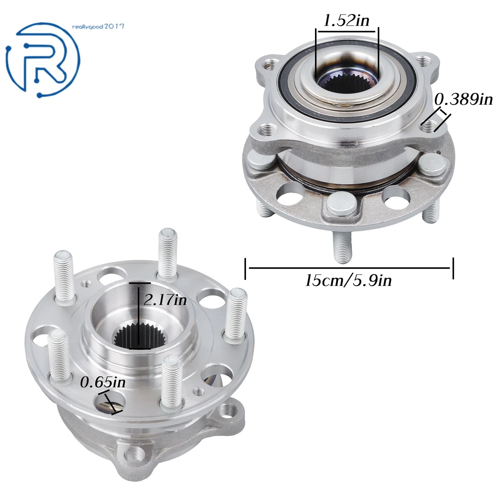 Wheel Bearing Hub Assembly for Kia Sorento (2016–2020) 513409 AWD Rear