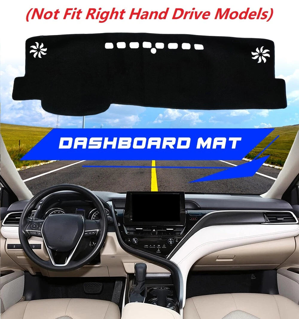 Dashboard Dash Mat Sun Cover Pad for Toyota Camry (2018–2024)