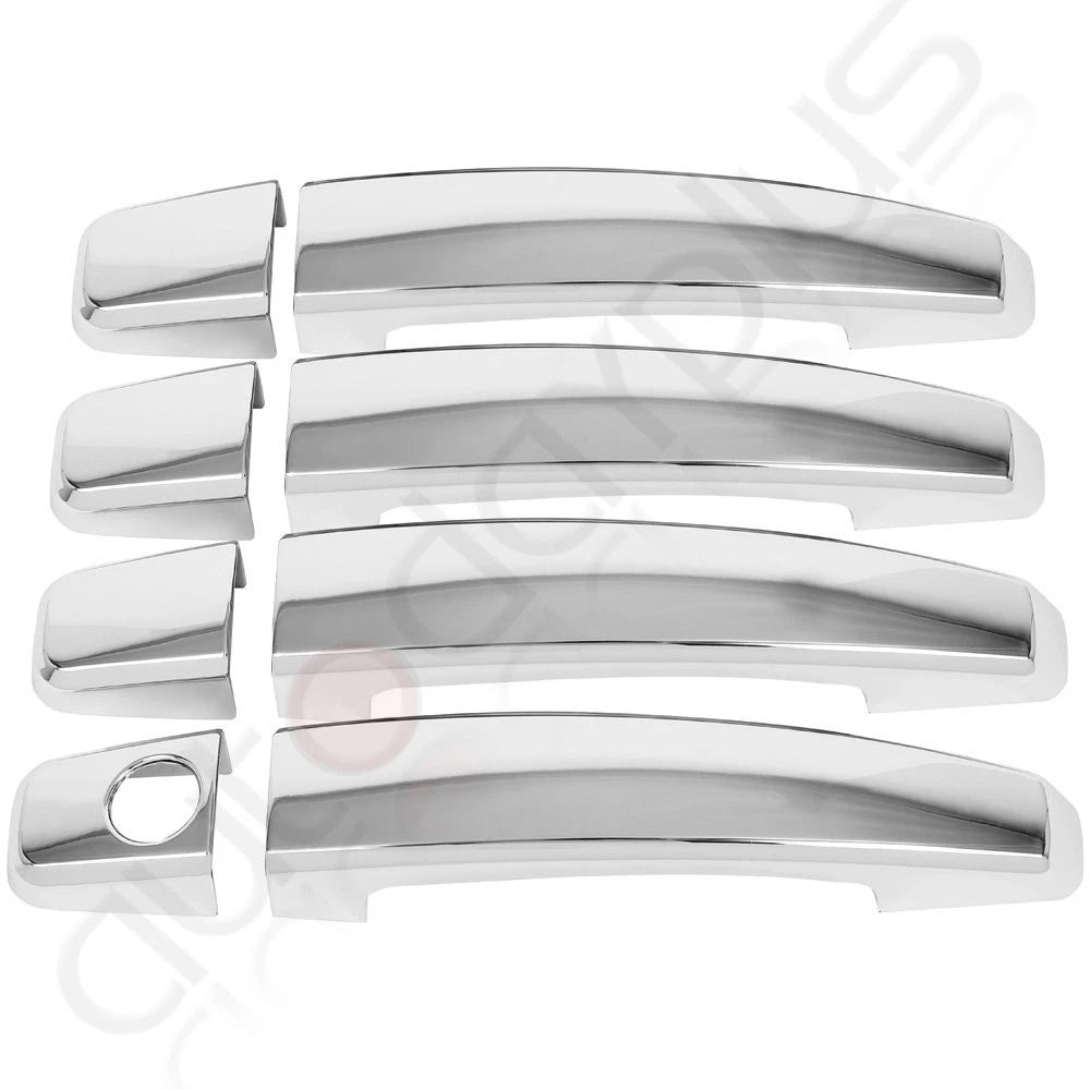 Set of 2 Door Handle Covers for Chevrolet Camaro (2010–2015) Chrome